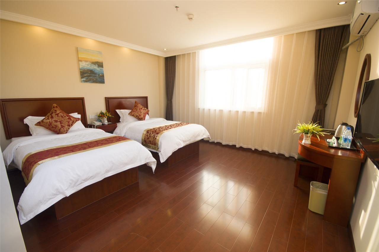 Greentree Inn Liaoning Dalian Development Zone Jinma Road Pedestrian Street Express Hotel Ngoại thất bức ảnh