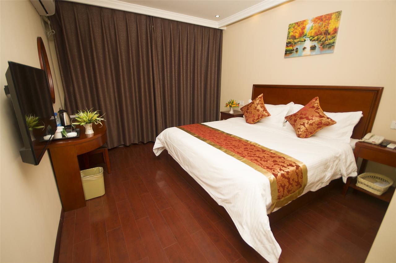 Greentree Inn Liaoning Dalian Development Zone Jinma Road Pedestrian Street Express Hotel Ngoại thất bức ảnh