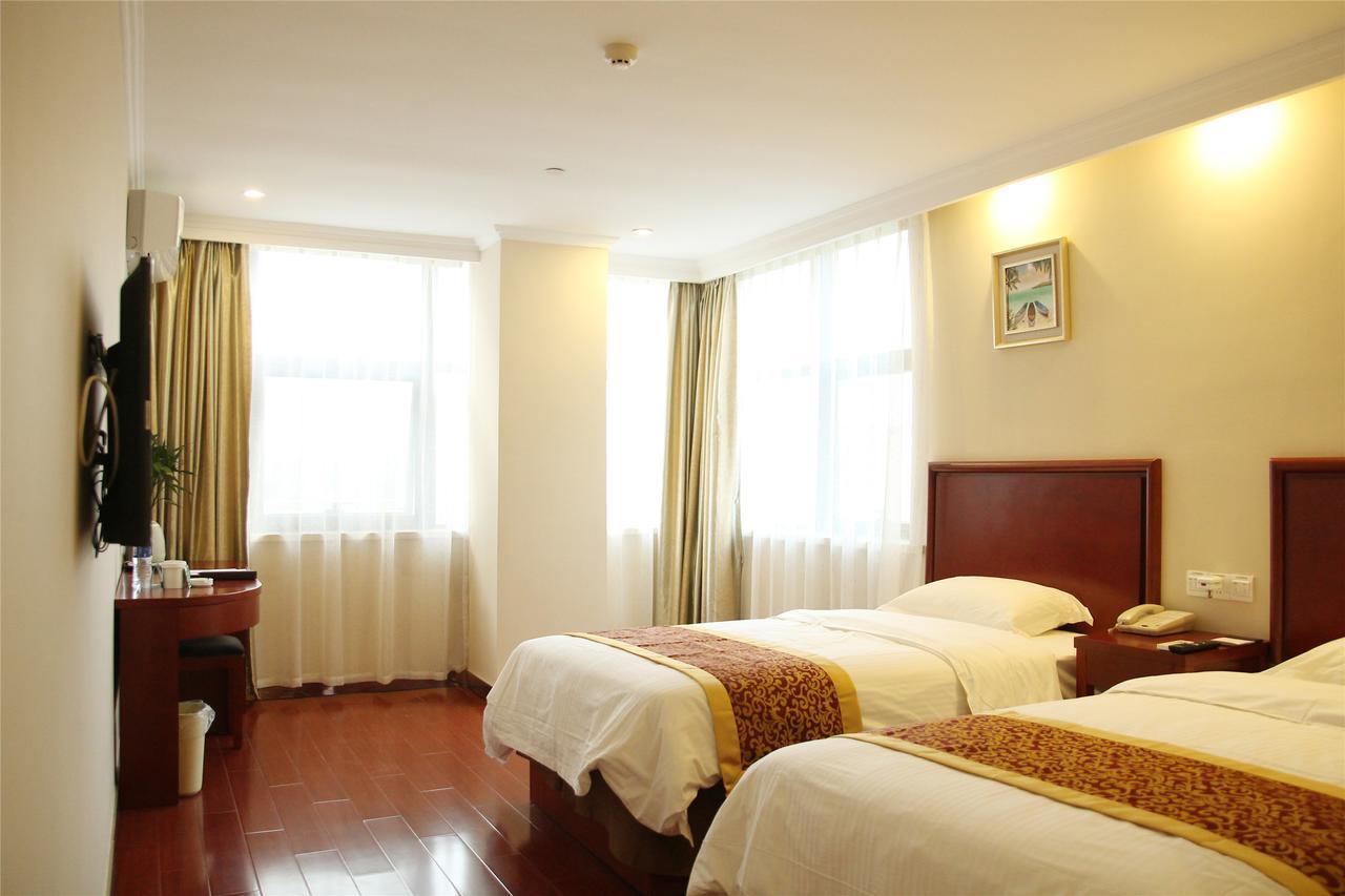 Greentree Inn Liaoning Dalian Development Zone Jinma Road Pedestrian Street Express Hotel Ngoại thất bức ảnh